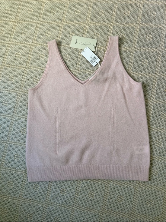 Joie Tops - Joie Blush Pink V-Neck Tank Top